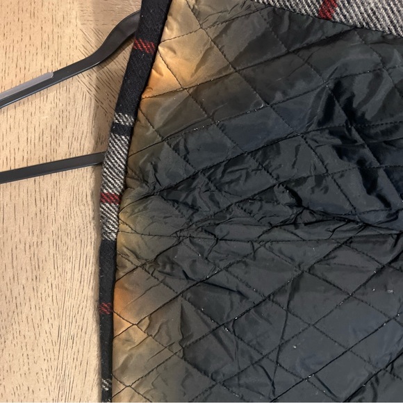 Women’s Ralph Lauren POLO Red Wool Plaid Quilted Field Jacket Sz S - Picture 5 of 8